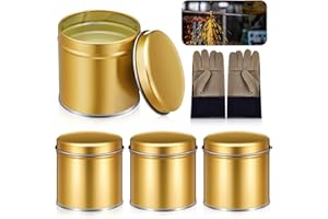 Heigble 4 Cans 25 oz Anti Spatter Welding Nozzle Gel with Forge Welding Glove Anti-splatter Tip Cleaner Dip Gel Welding Accessories for Mig Torch and Contact Tip to Keep Your Nozzle Clean Safe Welding