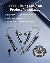ECCPP Timing Chain Kit fit 2005-2008 for ford for
