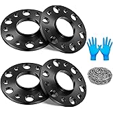 BDFHYK 6x5.5 Wheel Spacers Thickness 12mm Compatible with Chevy 1999-2022 Silverado Sierra 1500 Yukon XL Classic, 6x139.7mm Forged 6 Lug Wheel Adapters 78.1 mm Hub Bore, Hubcentric Wheel Spacer
