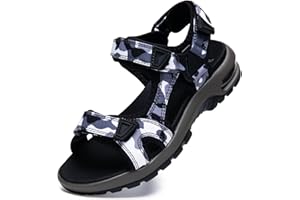 visionreast Boys Sandals Camouflage Print Kids Fashion Sport Sandals Outdoor Sandal Athletic Casual Sandals Beach Shoes