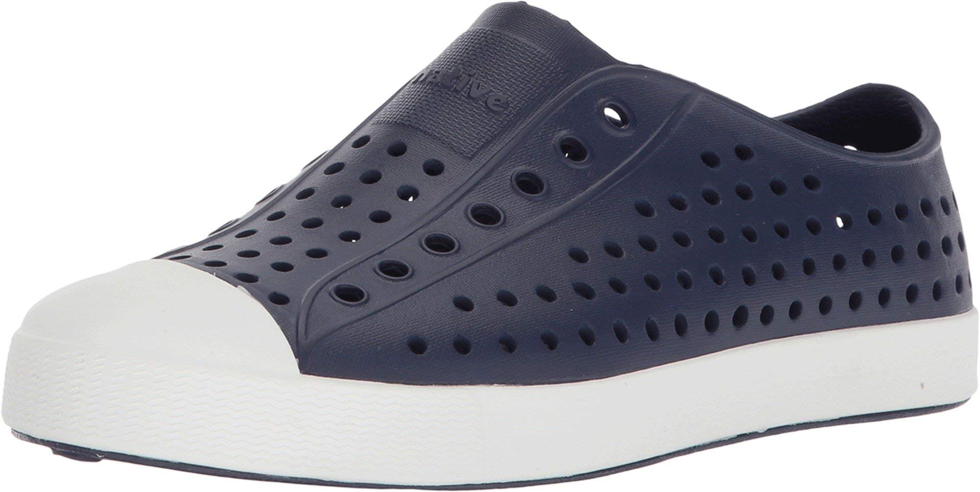 Photo 1 of ***(HEAVILY USED/ MINOR DAMAGE)***Native Shoes - Jefferson Child, Regatta Blue/Shell White, C8 M US