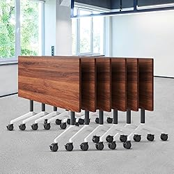 SOIUDNEB Conference Table,Wooden Folding Conference