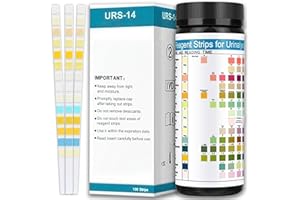 14 Parameter Urine Test Strips for Women & Men, 100ct At Home Test Strips, Easy to Use for Quick & Accurate Results, Easy to 