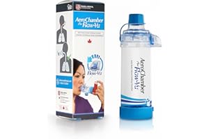 AeroChamber Plus Flow-Vu inhaler spacer - adult mouthpiece