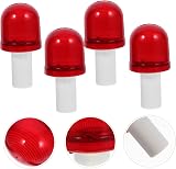 OSALADI 4Pcs Traffic Cone Flashing Warning Lights Portable Weather-Resistant view 3