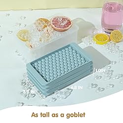 Lamesa Mini Ice Cube Trays with Lid & Bin