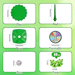 rytopt Frog Balance Game Toys, Two-Player Balance