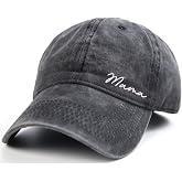 Lichfamy Mama Hat for Women, Mothers Day Christmas Birthday Gifts with Box | Embroidery hat for Mom Christmas or Birthday Gifts, first Mothers Day gift for new mom, pregnancy gift for expecting moms,