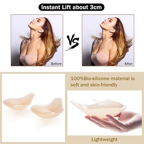 Sticky Bra, Invisible Adhesive Bra, Super Sticky Silicone Backless  Strapless Bra, Strapless Bras for Women, Push up Bra for Backless Dress  with 1 Pair Nipple Covers and 3 Straps in Kenya |