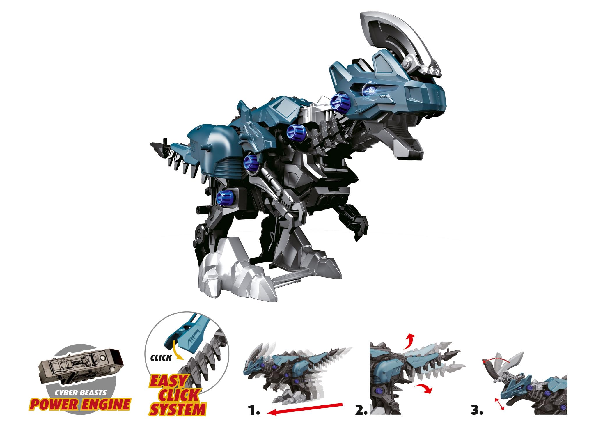 Revell Modellbau I CyberBeasts Sharp Knight I Bausatz I Maßstab 1:48 I 80 Teile I Bastelset ab 10 Jahren I Detailgetreues Modell I Fantasiefigur I Authentische Nachbildung, Exklusiv bei Amazon 3