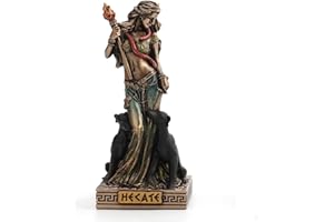 Veronese Design 3 5/8 Inch Hecate Greek Goddess of Magic Resin Hand Painted Miniature Figurine