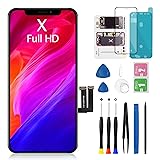for iPhone X Screen Replacement 5.8 Inch COF FHD
