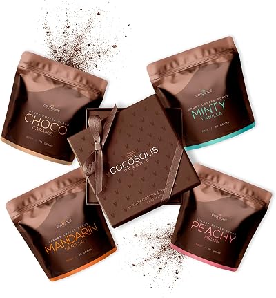 COCOSOLIS Luxury Coffee Scrub 4x Natural Organic Face Body Smoother Hydrate 280g