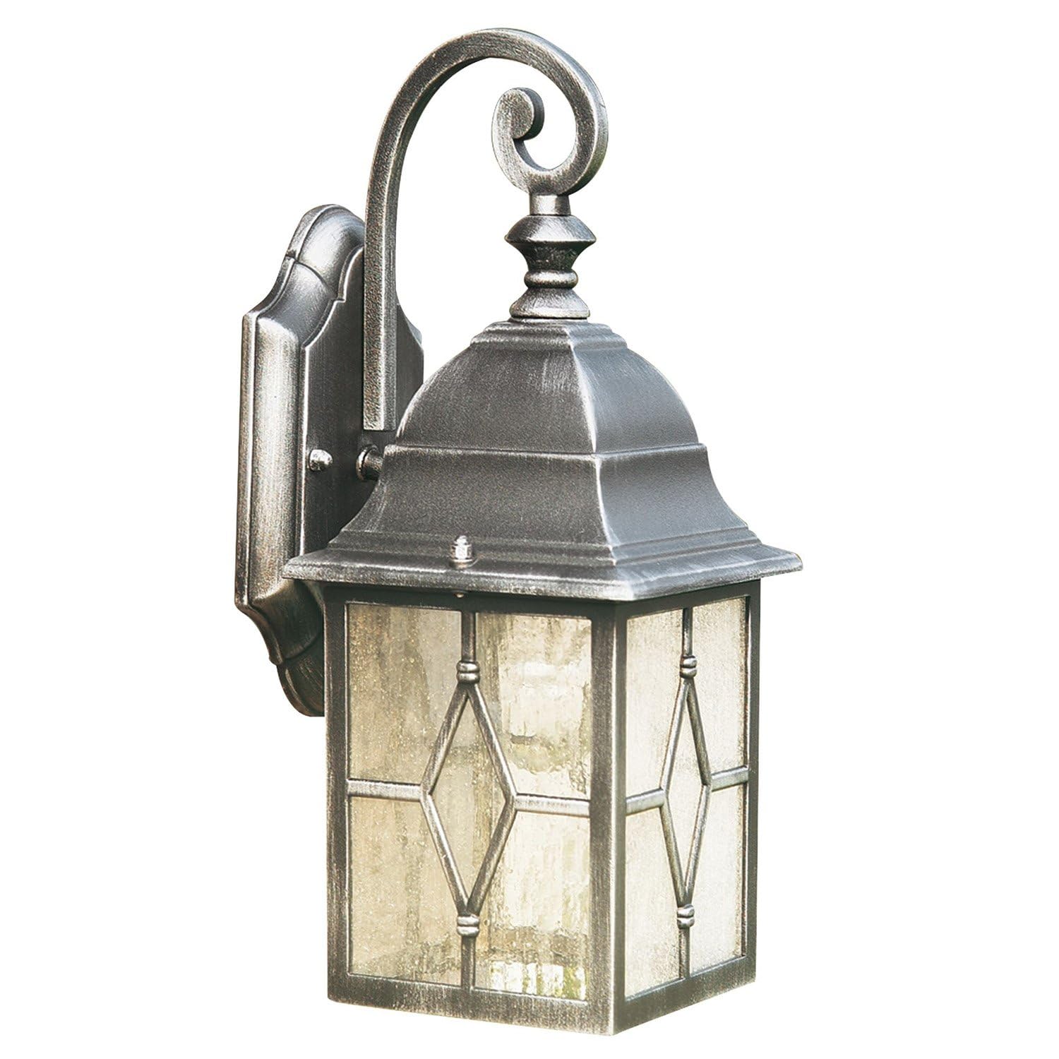Genoa Cast Aluminium Outdoor IP23 Hanging Wall Lantern Light, 1642