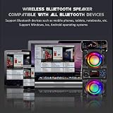 TENMIYA Bluetooth Speaker 40W Dual Subwoofer 5.0 Portable Party Speaker view 5