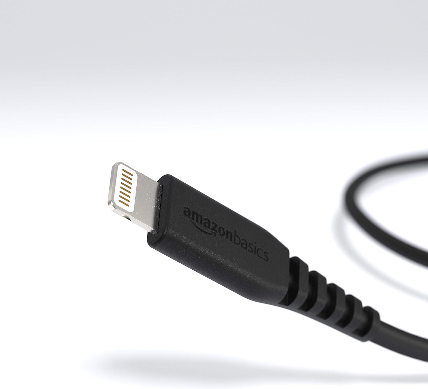Basics MFi-Certified Lightning to USB A Cable for Apple iPhone and iPad - 3 Feet (0.9 Meters) - Black