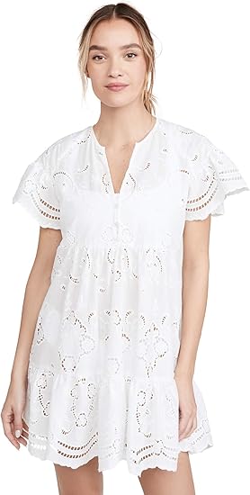 shoshanna white dress