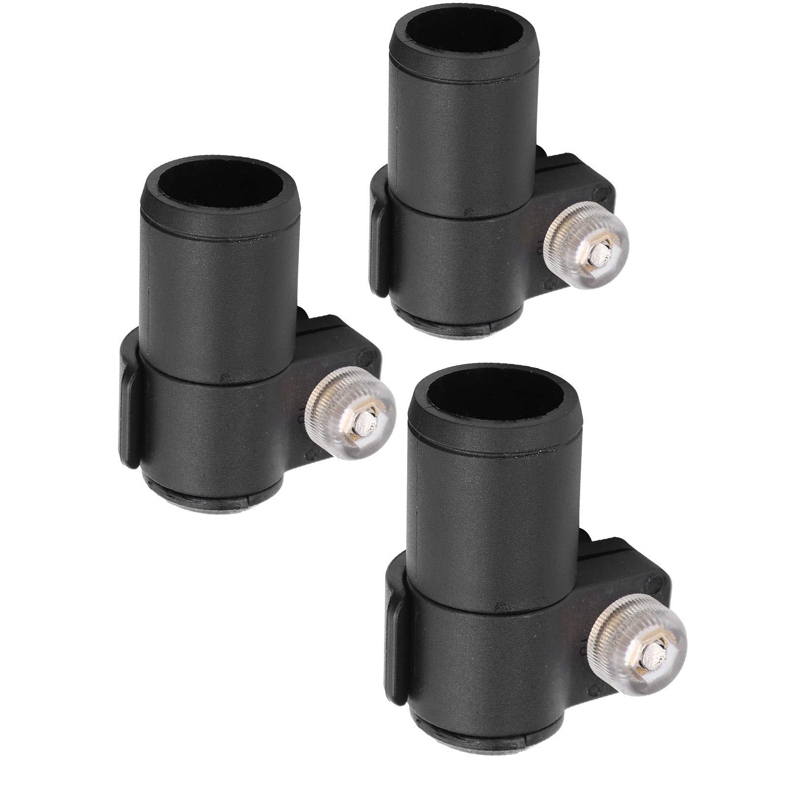 Alomejor Trekking Pole Lock 14/16/18mm Quick Lock Walking Stick Black