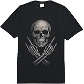 Rock &amp; Rock Music, Rock On &amp; Rock Hand | Skull, Rocker Comfort Colors Adult Heavyweight T-Shirt