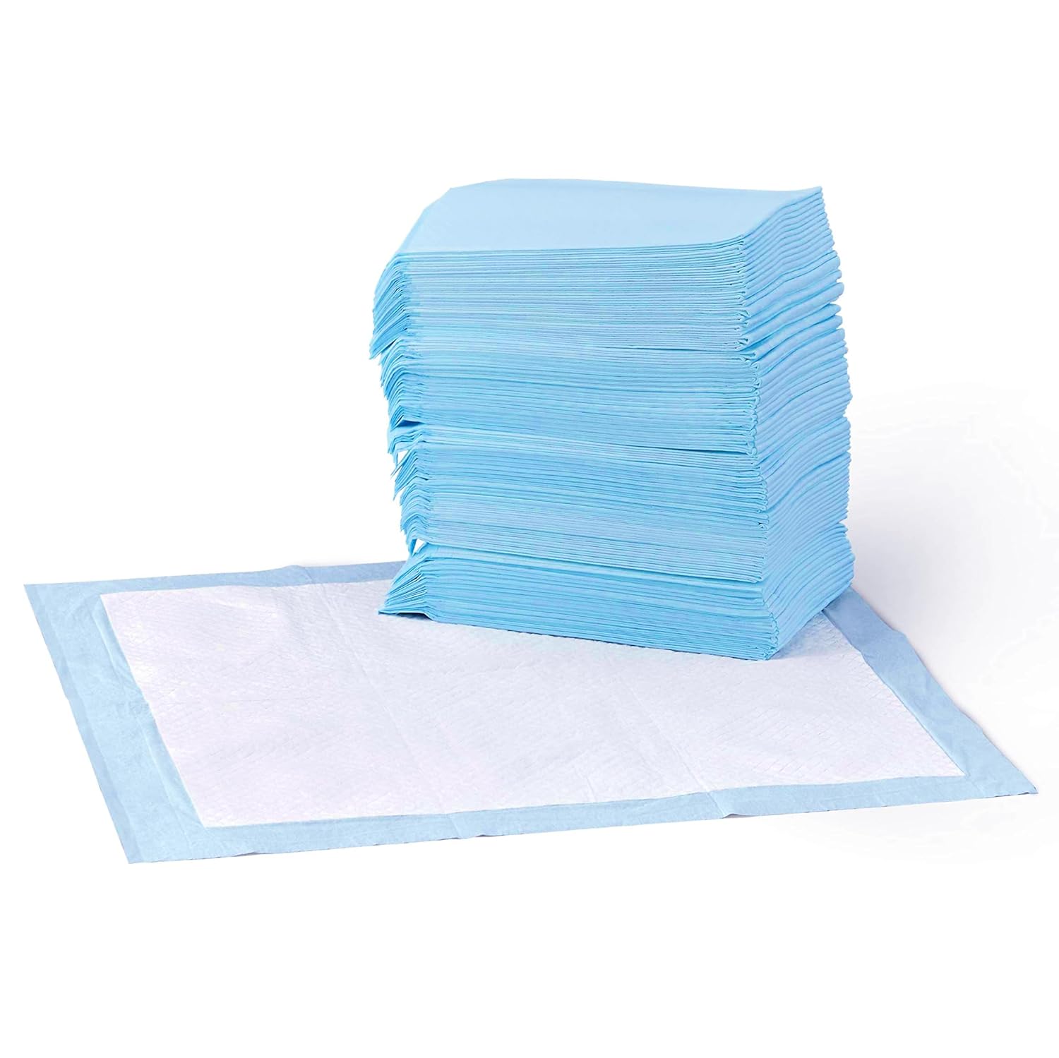 Amazon Basics Leak-Proof Dog and Puppy Potty Training Pee Pads with Quick-Dry 5-Layer Super Absorbent Surface for Dog Trainin