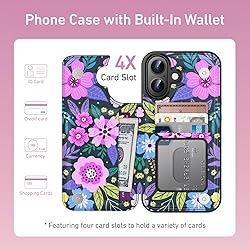 Goodon for iPhone 16 Plus Case Wallet - Flip Folio