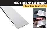 Titan 9-1/4 inch Multi-Purpose Pry Bar Stainless Steel Nail Puller Scraper view 4