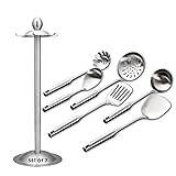 Kitchen Utensil Set – 6 Piece Stainless Steel