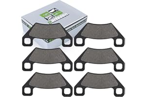 partszen Front Rear Brake Pads for Arctic Cat Prowler XT 550 650 XTX 700 EFI 750 XTZ 1000 300 366 400 450 500 4x4 2005-2014