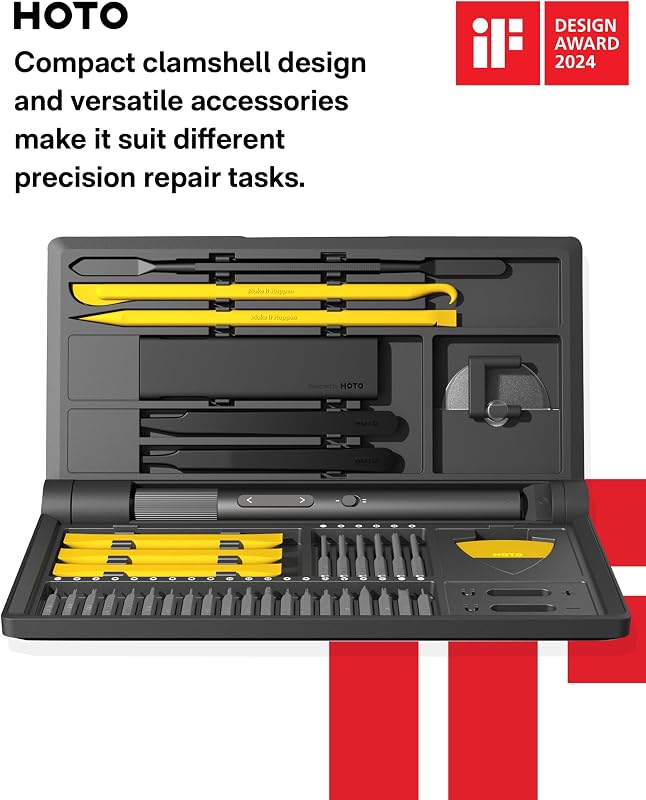 Präzisions-Schraubendreher-Set, 48 in 1 Magnetische Bits, Werkzeug