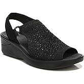 BZees womens Star Bright Slingback Wedge SandalWedge Sandal