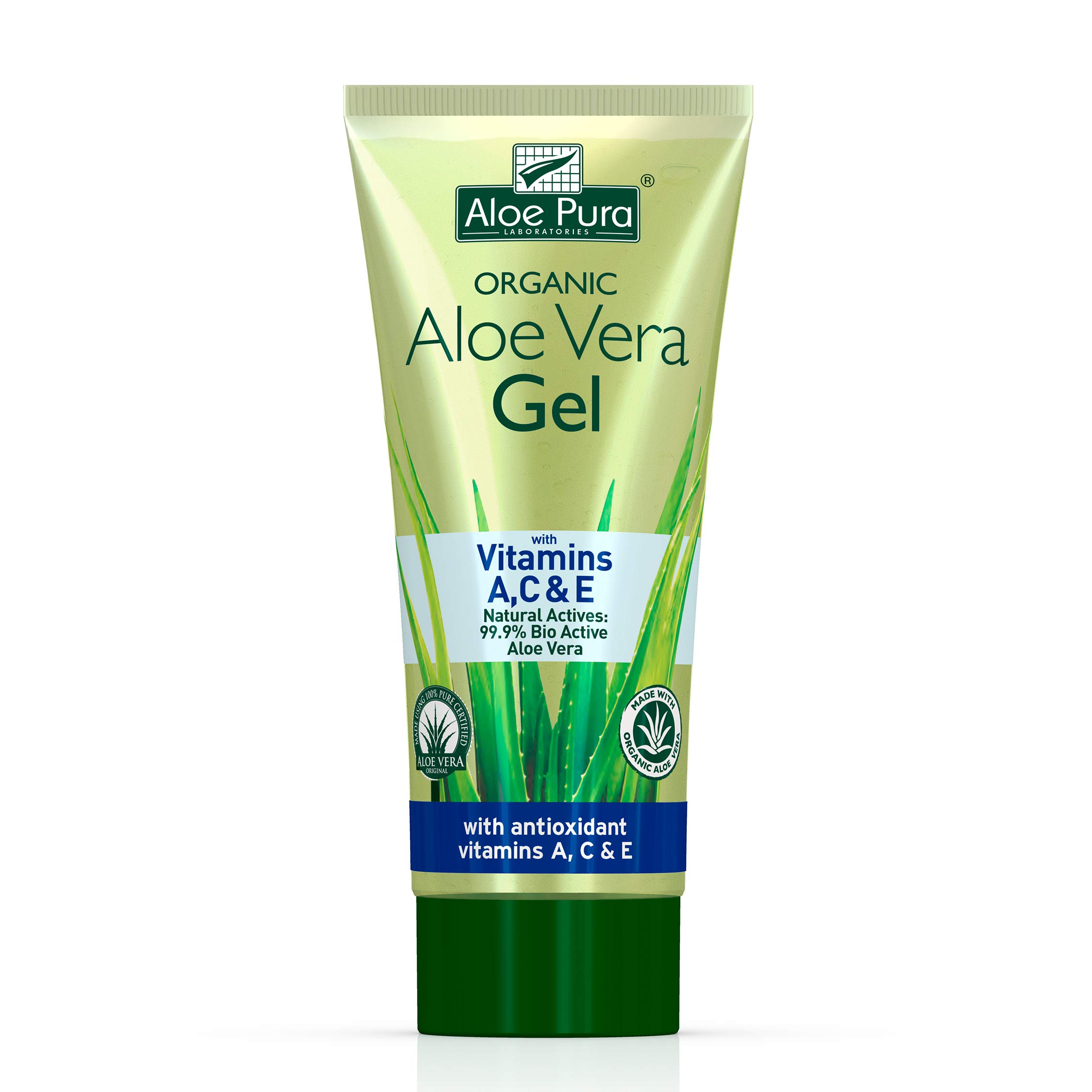 Aloe Pura Aloe Vera Gel & Vitamin A,C & E 200ml Buy Online in UAE