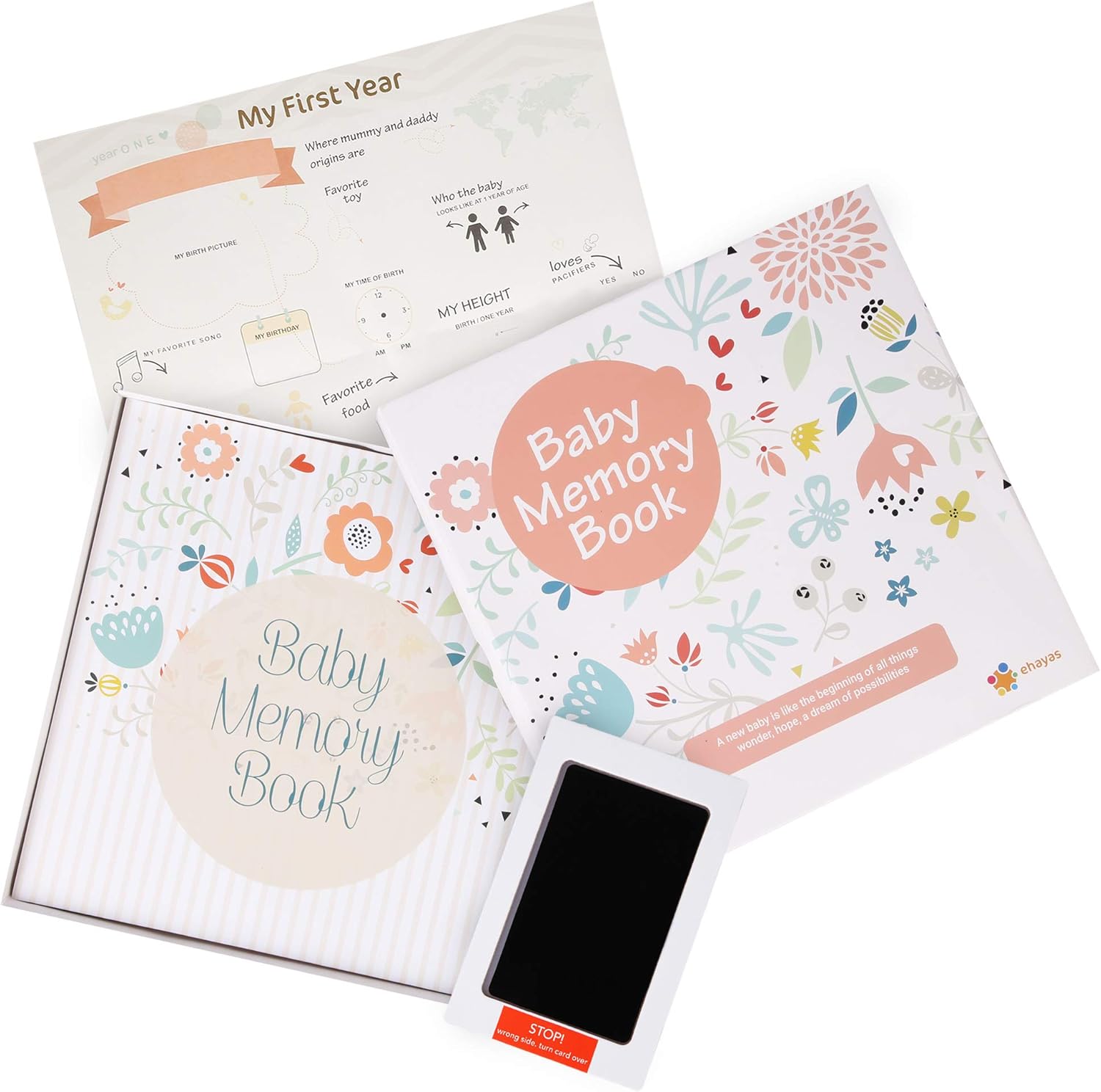 first 5 years baby record book