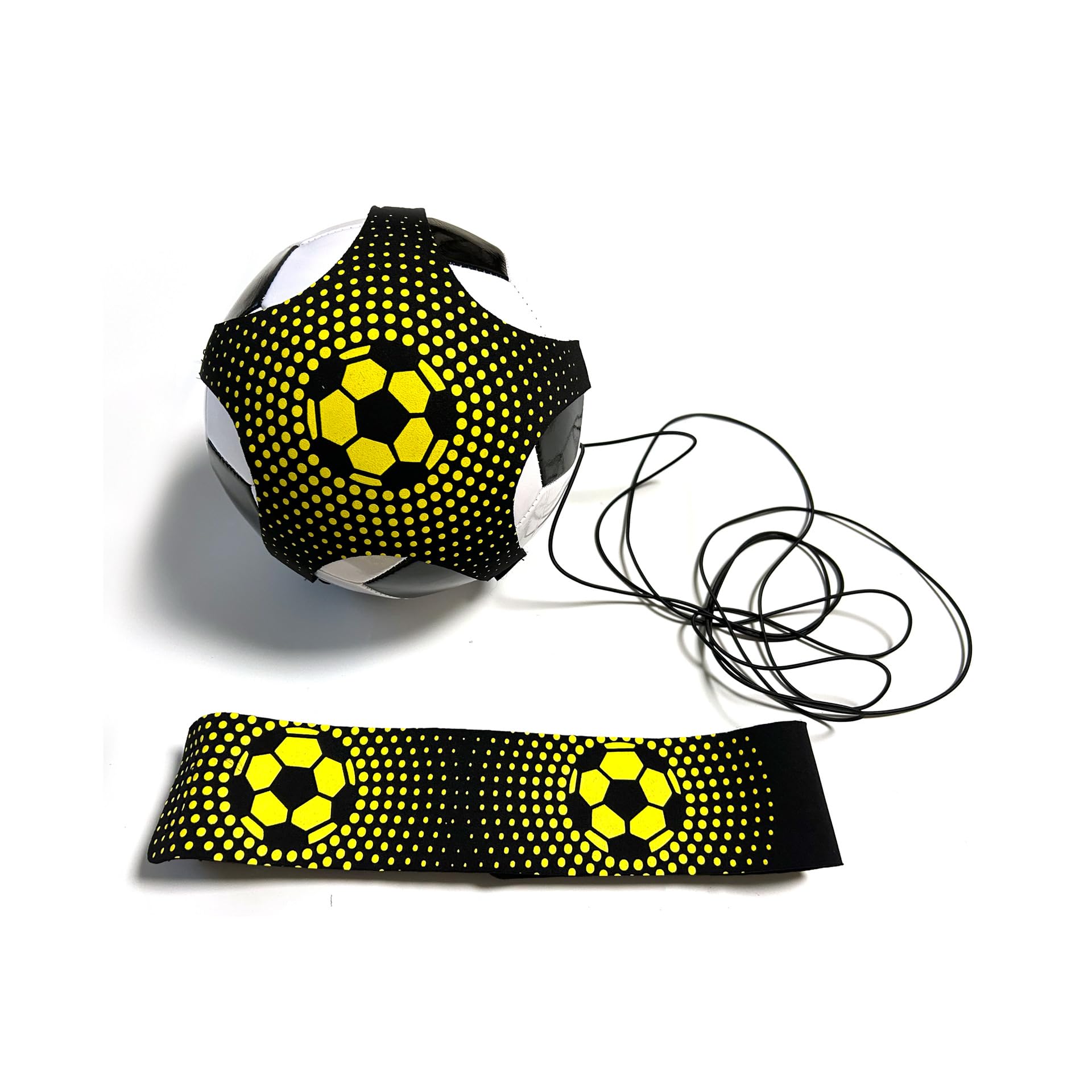 NEWUPZSI Football Kick Trainer Kick Trainer Solo Children's Football Trainer Gifts Hands-Free Football Training with Adjustable Waist Belt Football Volleyball Training Device for Adults