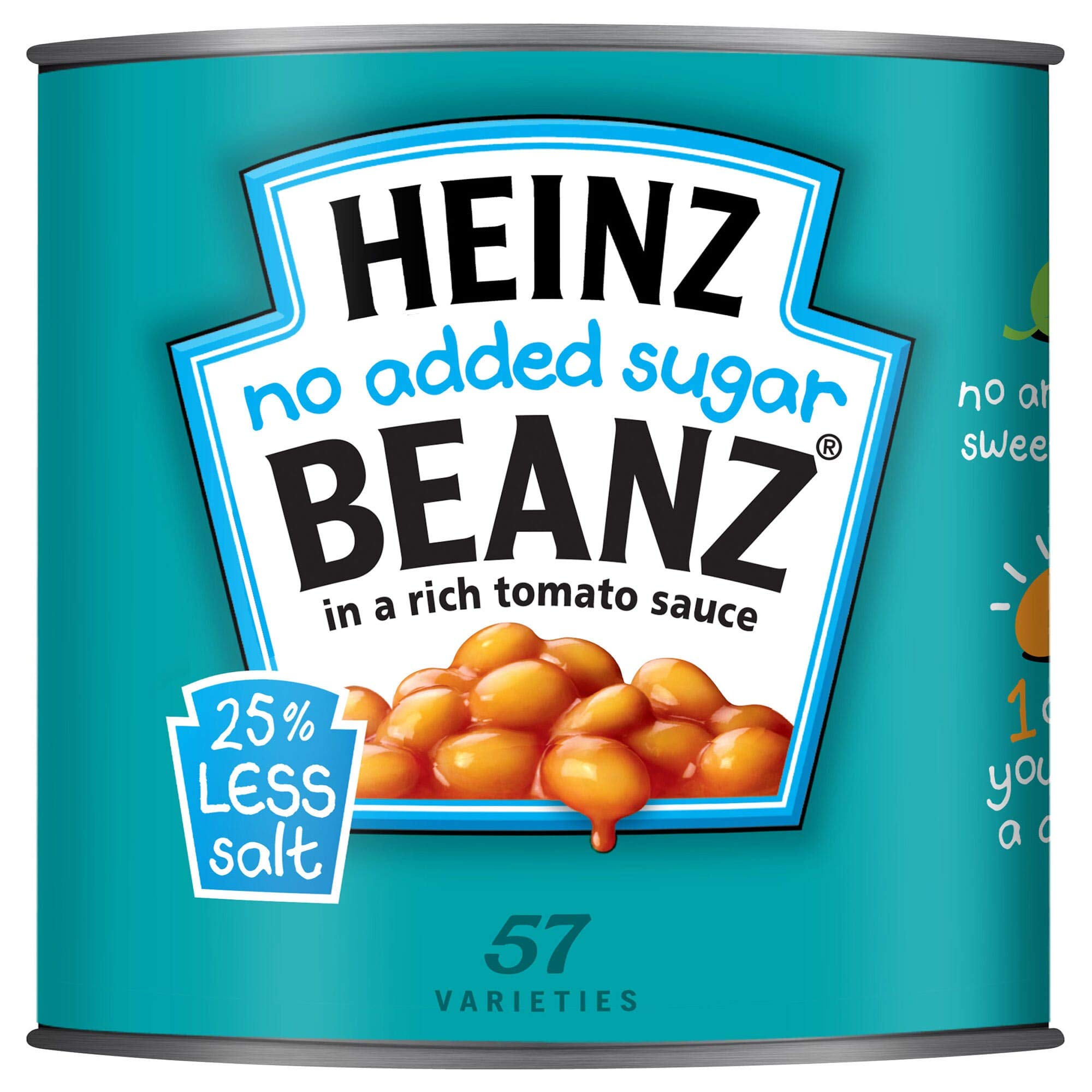 HEINZNo Added Sugar Baked Beans - 6x2.62kg