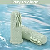 Dzpuhuojz Baby Toothbrush 0-2 Years, 12 Pack Soft Silicone Finger Brush view 6