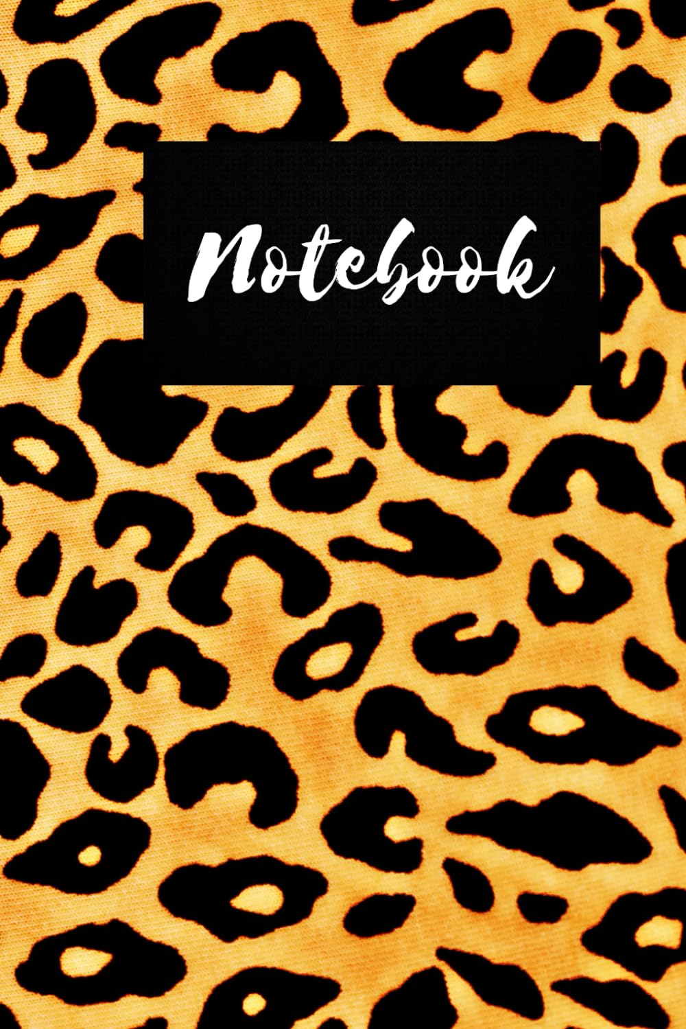 Leopard Print Notebook