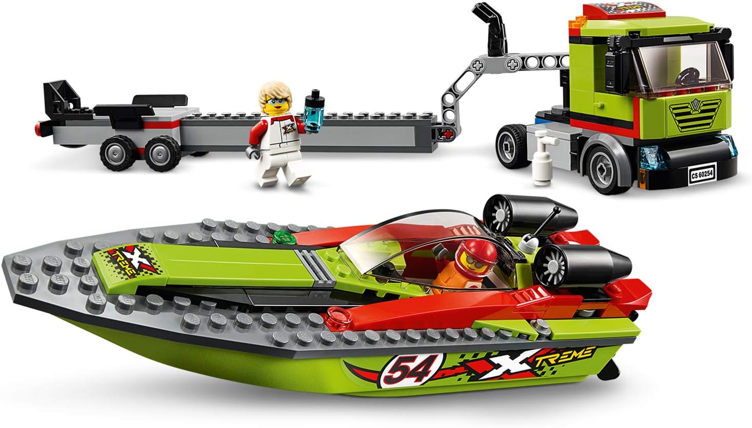 Transport bateau de course lego Clearance