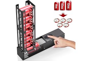 AZXILE Electric Can Crusher, Automatic Can Smasher Fills in 8 Cans at a Time, Heavy Duty Can Crushers for Recycling 12oz & 16