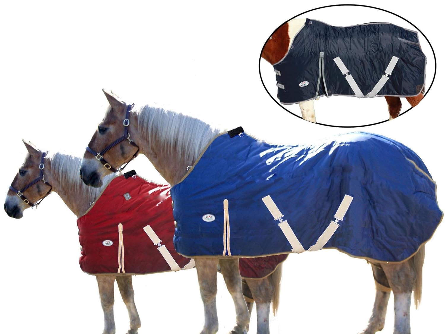 Derby Originals Nylon Heavyweight West Style Winter Horse Stable
