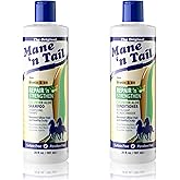 Mane 'n Tail Repair 'n Strengthen Shampoo &amp; Conditioner (20 Oz Each) &ndash; Cucumber &amp; Aloe, Sulfate &amp; Paraben Free, Vegan, with Argan, Coconut, Hyaluronate &amp; Biotin for Strong, Healthy Hair