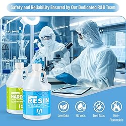 Clear Epoxy Resin Kit 1 Gallon, 2 Part Art Craft