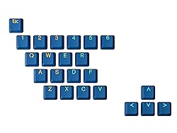 Ranked Rubber Keycap Set | Double Shot Translucent