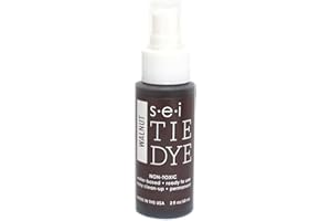 S·E·I S.E.I. Walnut Tie Dye Spray Bottle: 2oz. Non Toxic Fabric Dye Spray, DIY Permanent Clothing Dye, One Step, Ready to Use Tie Dye Supplies