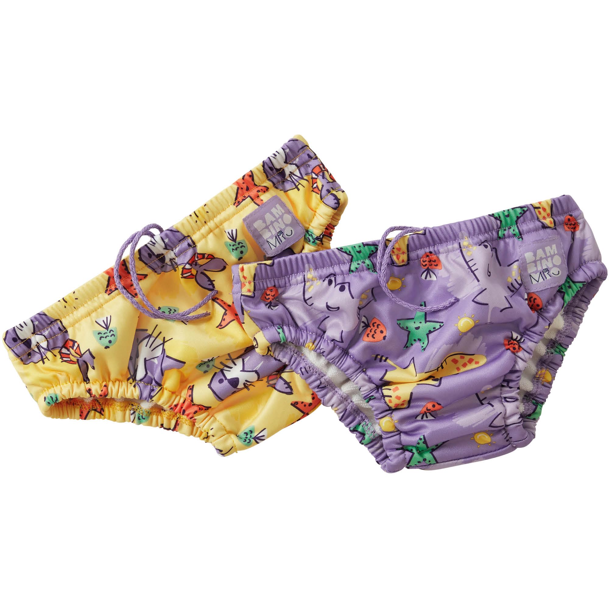 Bambino Mio, Revolutionary Reusable Swim Nappy Pants for Babies and Toddlers, Boys and Girls, Flip, Pack of 2, 1-2 Years