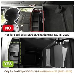 YEE PIN for 2024 Ford Edge Center Console Organizer