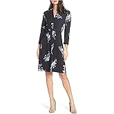 French Connection Womens Floral Jersey Dress