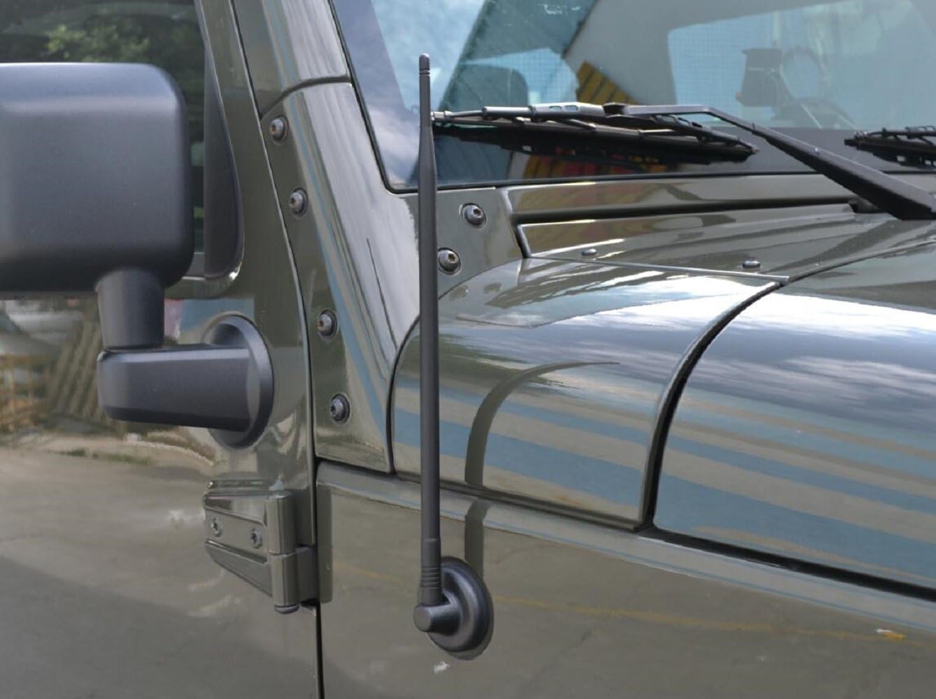 Jeep Antenna Radio AM FM Signal,13 inch Antenna for 2007-2017 Jeep Wrangler JK & Unlimited