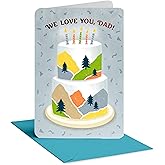 American Greetings Heartfelt Birthday Card for Dad from Us, Happy Birthday Dad Card (Make You Special)