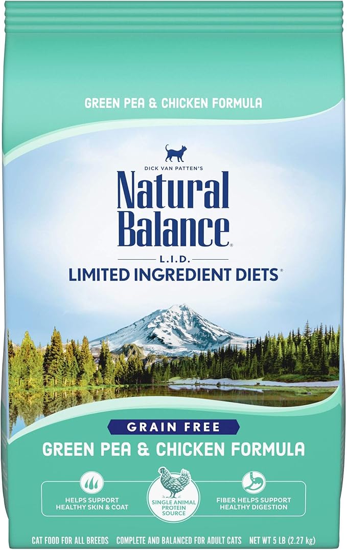natural balance chicken and green pea canned cat food