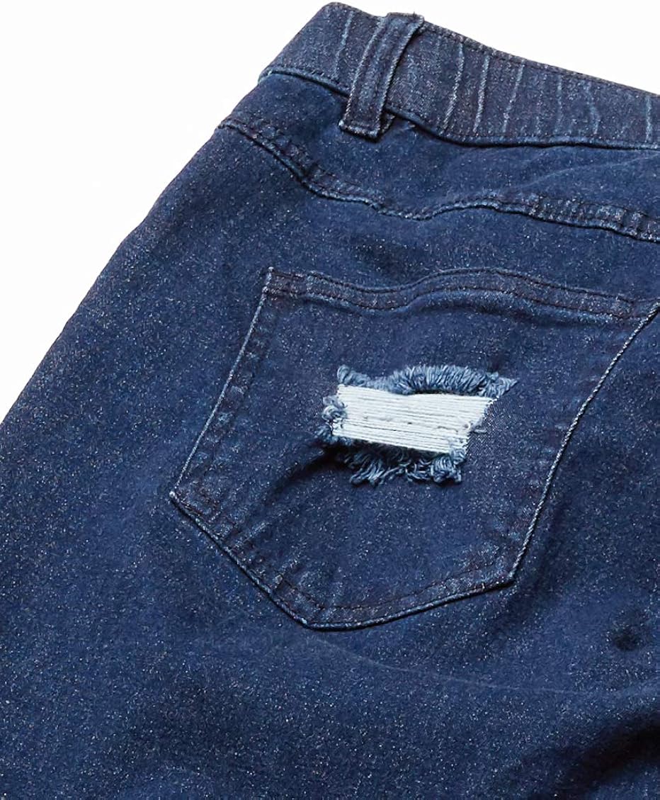 HUE Women's Ripped Knee Denim Leggings at  Women’s Clothing store